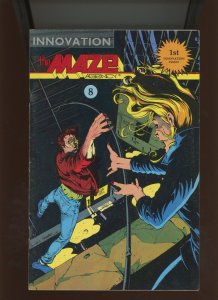 (1989) The Maze Agency #8: COPPER AGE! 1ST INNOVATION ISSUE! (7.0/7.5)