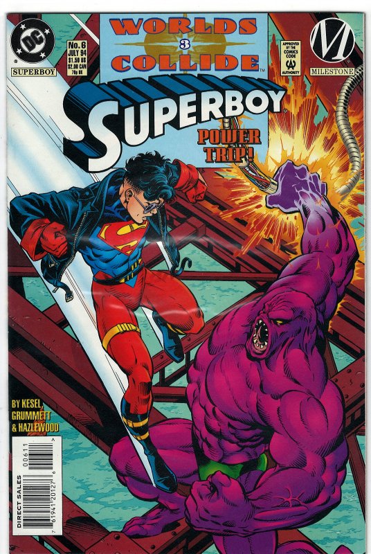 New Adventures of Superboy #6 (DC, 1994)