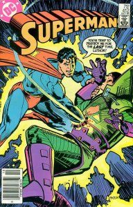 Superman (1st Series) #412 (Newsstand) VG ; DC | low grade comic October 1985 Le