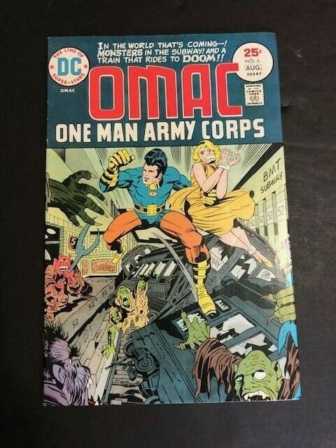 DC OMAC one man army corps #6 Fine (6.0) (680J) 
