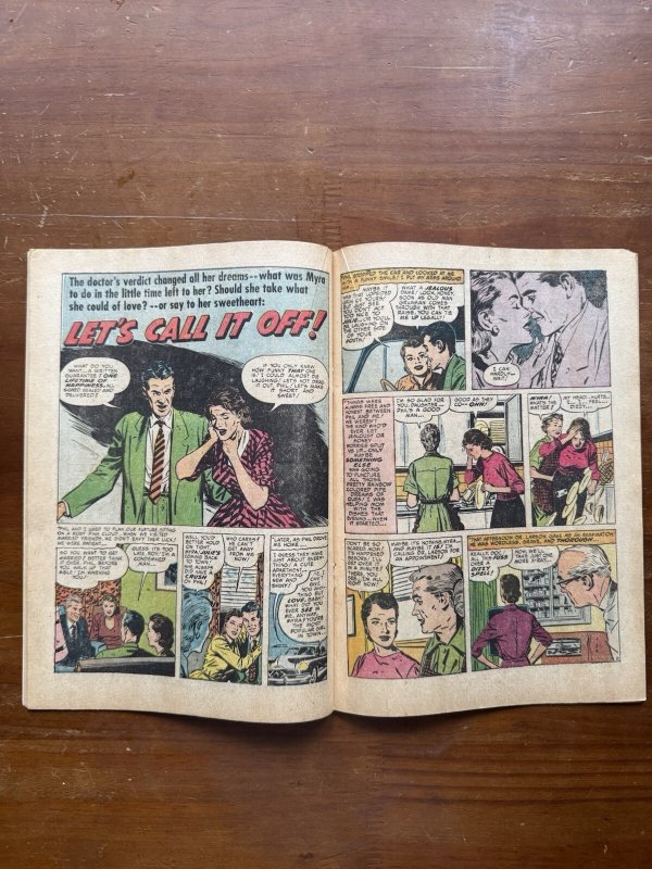 Young Romance #45 (DC Comics 1952) [GD/VG] “The Things I Didn’t Know About Him!”