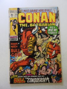 Conan the Barbarian #10 (1971) VG+ condition 1 spine split