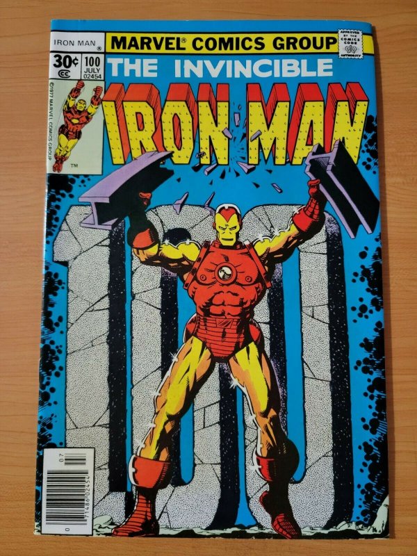 Invincible Iron Man #100 ~ NEAR MINT NM ~ 1977 Marvel Comics