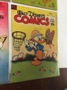 Walt Disney's Comics And Stories 91 (5.0) 92 (4.5) 93 (3.5) 94 (4.0)