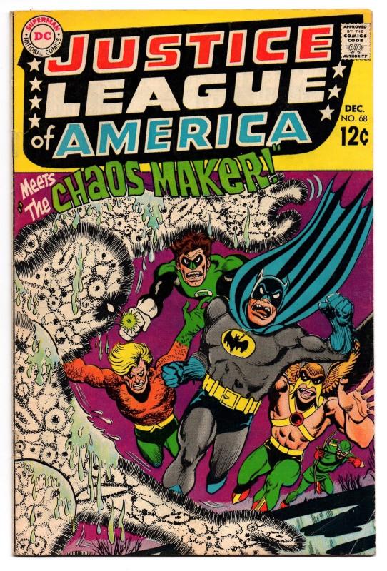 Justice League of America #68 (Dec 1968, DC) - Fine-