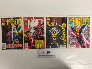 4 Magneto Marvel Comic Books # 1 2 3 4 Spiderman Defenders Avengers 36 RC22