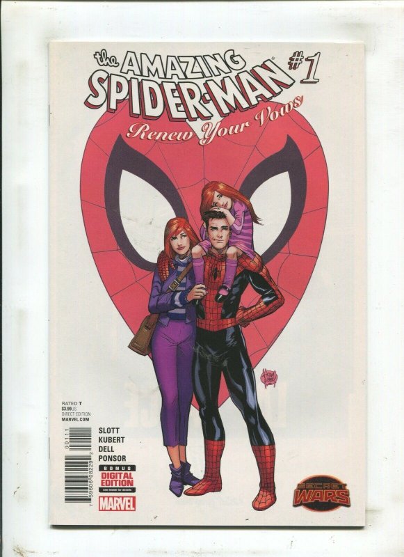 Amazing Spider-Man Renew Your Vows #1 - 1st App of Annie Parker (9.2 OB) 2015