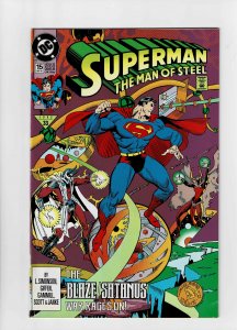 Superman Man of Steel #15 (1992) Another FM Almost Free Cheese 4th Menu Item (d)