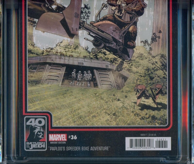 Star Wars #36 CGC 9.8 Return of the Jedi 40th Anniversary Variant Marvel 2023