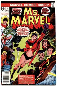 MS. MARVEL #1-1976--First issue-Key!--Bronze Age Marvel--high grade