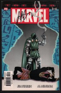 Marvel Universe: The End #3 (VG+) Signed by Jim Starlin - 2003