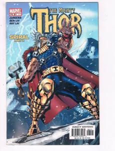 The Mighty Thor #61 VF Marvel Spiral Part 2 Comic Book Jurgens DE6