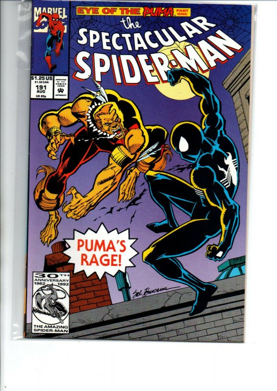 the Spectacular Spider-man #191 - Puma - NM