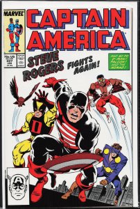 Captain America #337 (1988) Captain America [Key Issue]