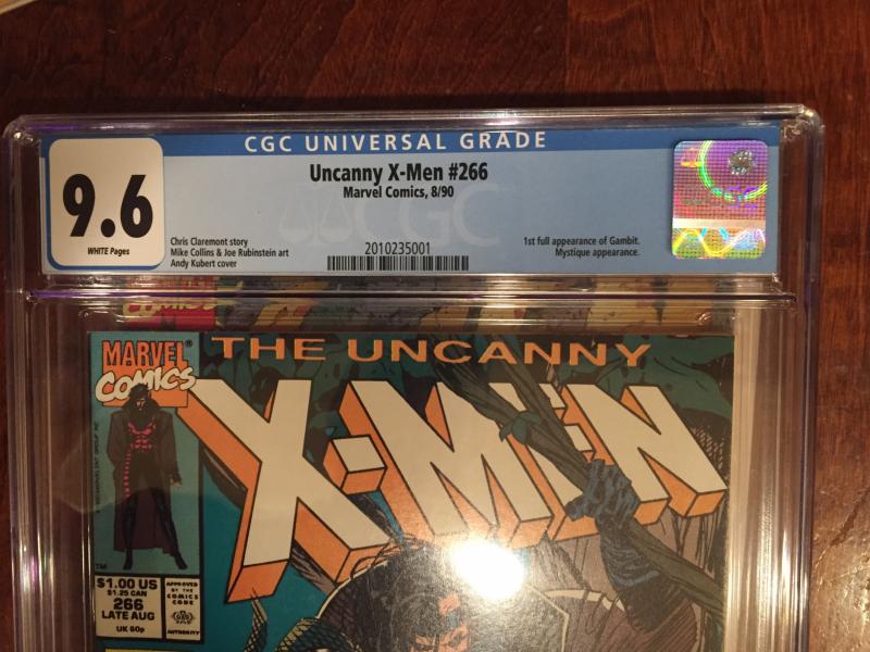 X-men 266 Cgc 9.6 + X-men 1