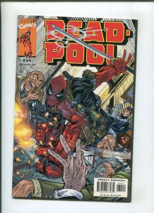 DEADPOOL #34 (NM-) 1999 SENDING IN THE CLOWNS