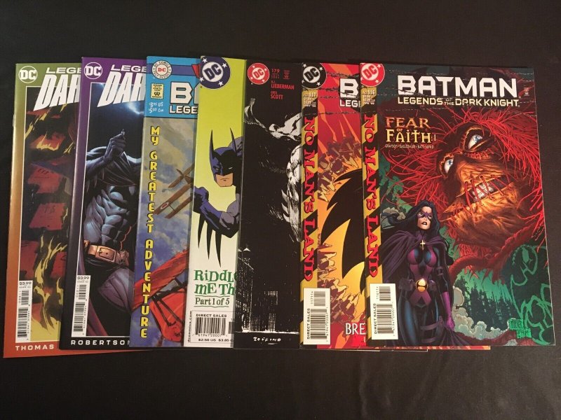 BATMAN: LEGENDS OF THE DARK KNIGHT Fourteen Issues, VFNM Condition