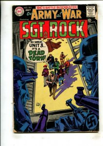 OUR ARMY AT WAR #195 (2.5) KUBERT!! 1968