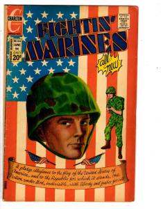 4 Fightin' Marines Charlton Comic Books # 99 103 104 109 70's War Comics J129