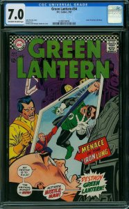 Green Lantern #54 (1967) CGC 7.0 FVF