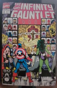 The Infinity Gauntlet #1-6, Complete Set,  NM (1991)