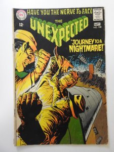 The Unexpected #108 (1968) VG Condition Centerfold detached top staple