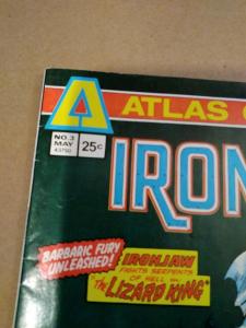 Ironjaw #3 (May 1975, Atlas Comics) Pablo Marcos art 