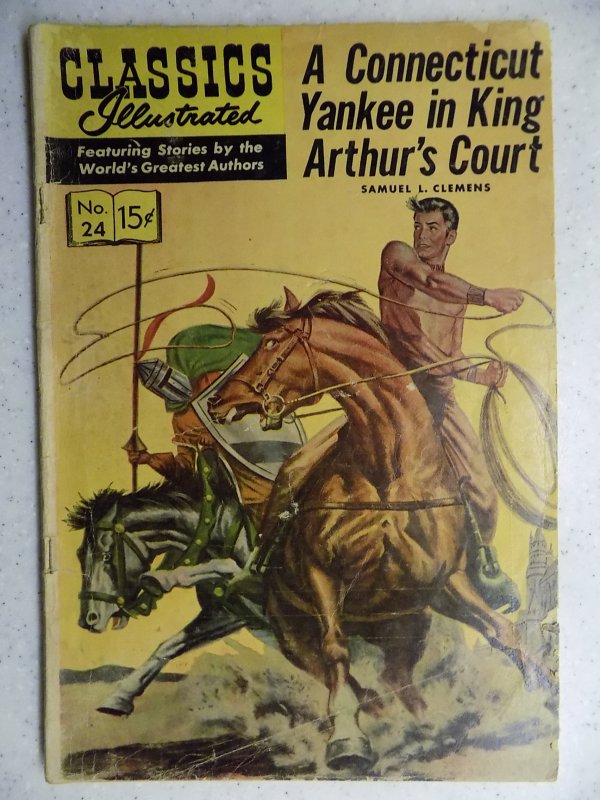 Classics Illustrated #24 (1945) HRN 167