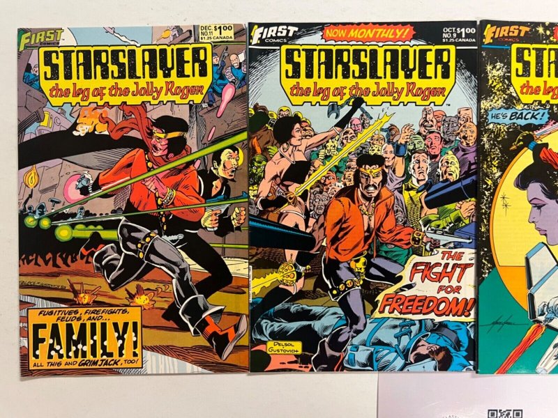 4 Starslayer First Comic Books # 6 7 9 11 7 JS38