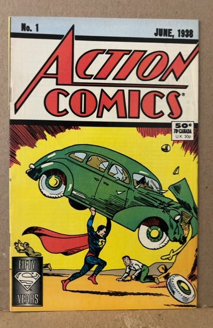 Action Comics #1 (1938) 50th anniversary reprint