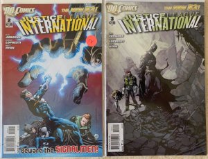 JUSTICE LEAGUE INTERNATIONAL 1-12 | 2011-2012 | COMPLETE SERIES | VF TO VF/NM