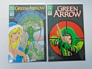 Green Arrow run:#1-74 2nd series 8.0 VF (1987-2007)