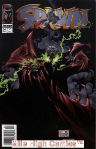 SPAWN (1992 Series) #54 NEWSSTAND Very Fine Comics Book