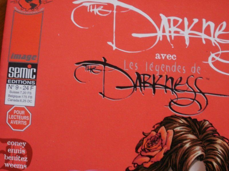 2 Top Cow Image SEMIC EDITION Comic: THE DARKNESS #11 & TALES OF THE DARKNESS #9