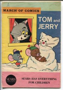 March Of Comics #273 1965-Tom and Jerry--5 X 7 1/4 -GOOD/VG