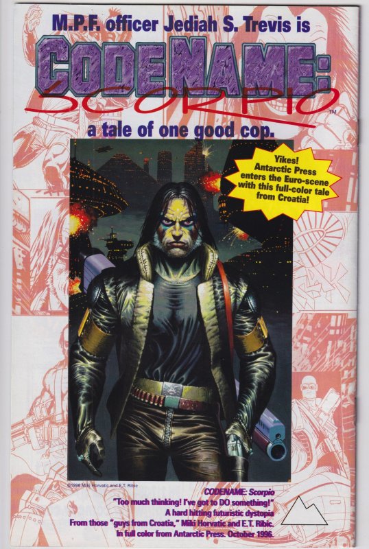 Warrior Nun Areala: Scorpio Rose #1 (1996) Warrior Nun Areala