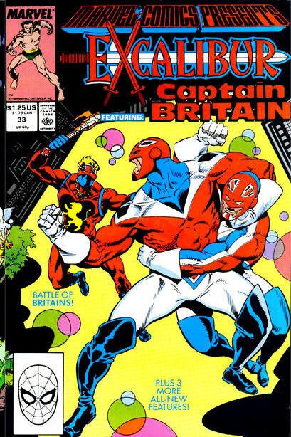 Marvel Comics Presents (1988 series)  #33, NM- (Stock photo)