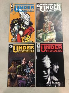 Underground (1993) #1 2 3 4 (NM-/NM) Complete Set Dark Horse various Creators