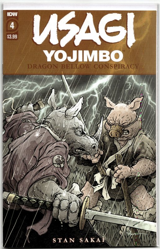 Usagi Yojimbo: Dragon Bellow Conspiracy #4 (2021)