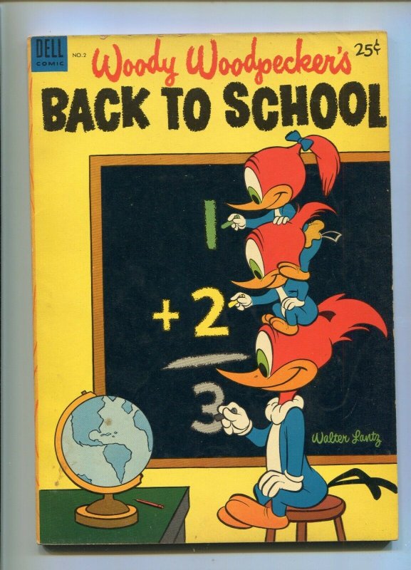 Dell Giant Woody Woodpecker's Back to School 2 VG+