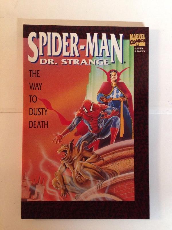 Spider-man Dr Strange The Way To Dusty Death Tpb Near Mint