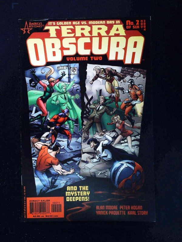 Terra Obscura #2  Dc/Wildstorm Comics 2004 Nm-