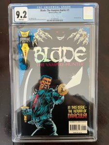 Blade: The Vampire Hunter #1 (1994) - CGC 9.2 - 1st Solo! Movie MCU!