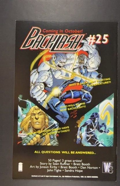 DV8 #1 Gluttony Cover (1996)