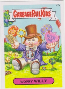 2015 Garbage Pail Kids  #42a Wonky Willy