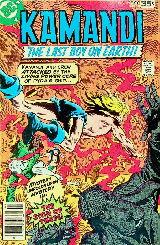 Kamandi #56 (Apr-May 1978, DC) - Very Fine/Near Mint