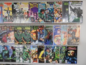 Huge Lot of 200+ Comics W/ Green Lantern, Sinestro, Guy Gardner. AVG VF- Con