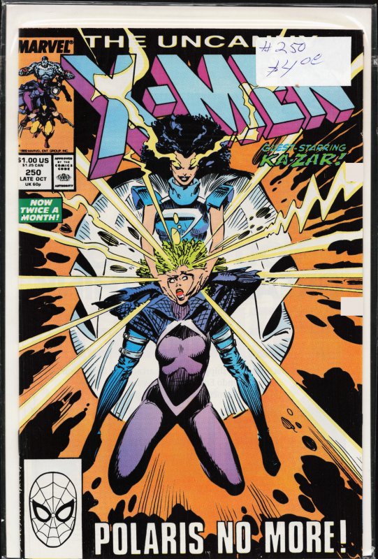 The Uncanny X-Men #250 (1989) X-Men