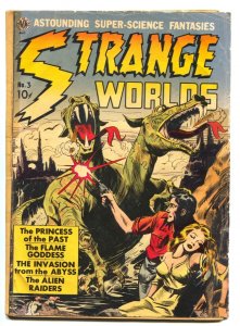 Strange Worlds #3  1951 - Avon  -G- - Comic Book