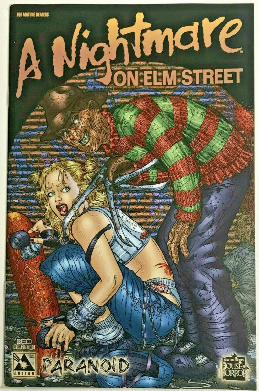 A NIGHTMARE ON ELM STREET#2 VF/NM 2006 AVATAR COMICS  